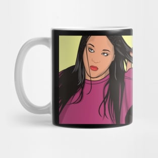 Uncut Podcast Cartoon design Mug